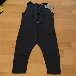 Zara navy toddler romper